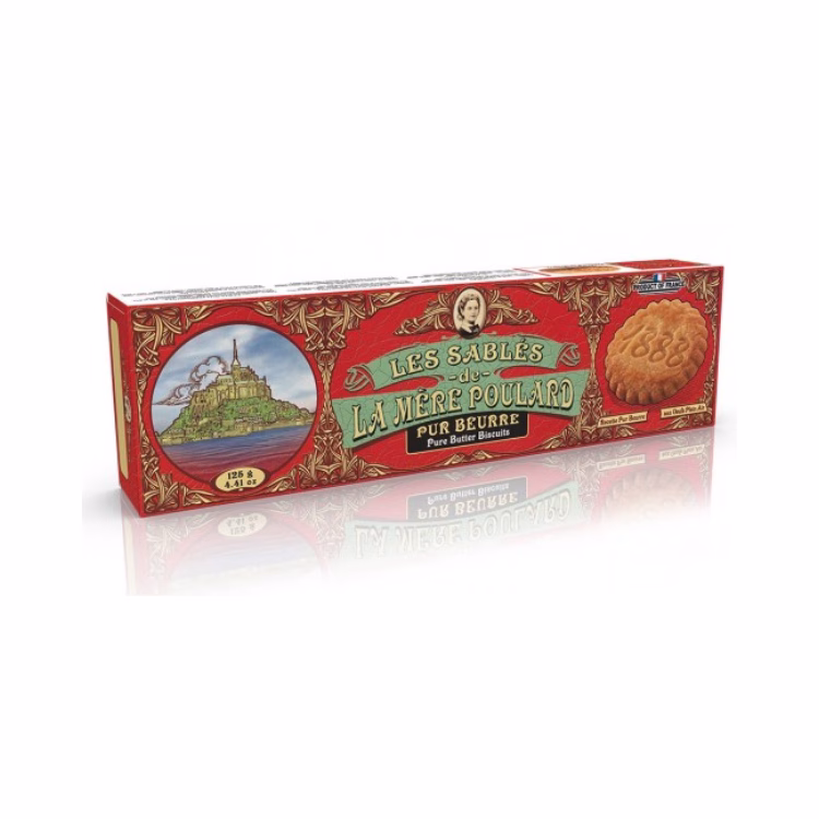 La Mere Poulard Pure Butter Biscuits 125g